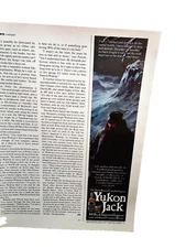 1979 Yukon Jack Canadian Whisky Original Print Ad