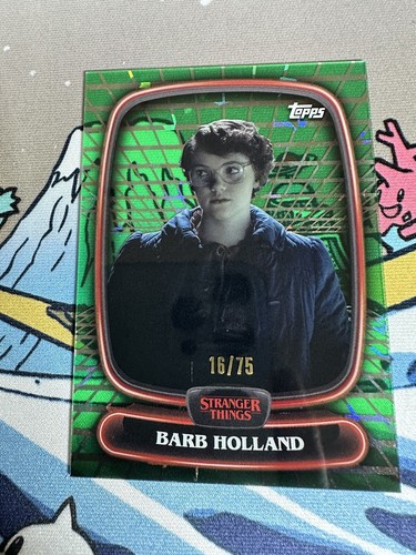 2025 Topps Stranger Things High Tek #27 Barb Holland Hawkins Lab Green /75