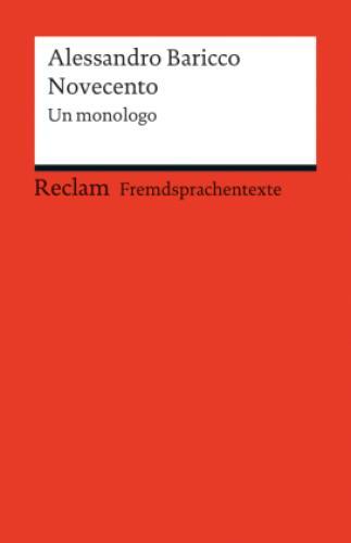 Thumbnail - Novecento Un Monologo. Italienischer Text Mit Deutschen