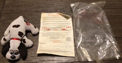 Vintage Tonka Pound Puppies Purries Purry Kitty Cat 7'' Grey Black Spotted