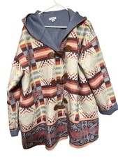 Sundance Catalog Distant Peaks Coat Size Large