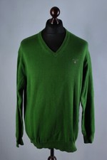 Gant Classic V Neck Jumper Size L