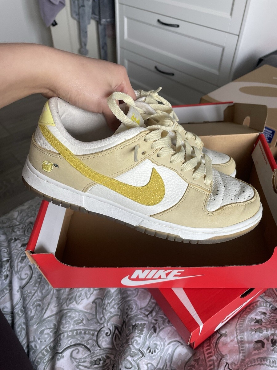 nike dunk low lemon drop release date