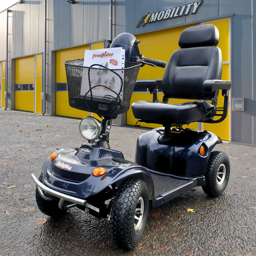 Mobility Scooter Freerider Kensington S Large Buggy 8mph/ NEW BATTERIES