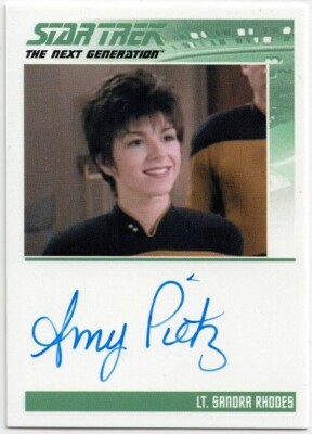 Women of Star Trek A&I - Amy Pietz as Lieutenant Sandra