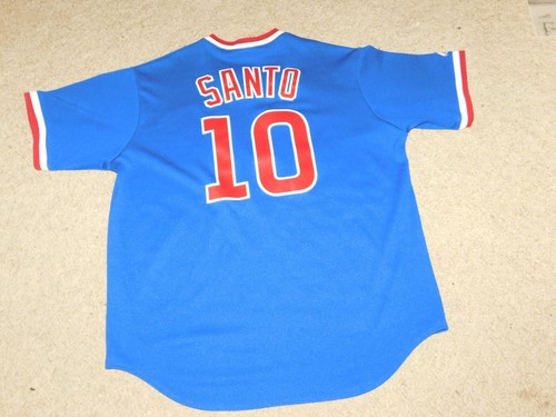 Chicago Cubs Ron Santo Cooperstown Collection Majestic Jersey Size XL - Picture 5 of 5