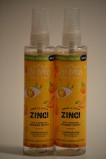 2x St. Ives Face Mist Spritz a Little Zing Orange Scent 4.3oz Each