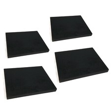 Pack Of 4 Pro-wing Pw22 Rubber Edges For Buyers 0020500 20500 Snow Plow Blade