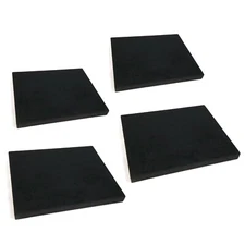 (Pack of 4) Pro-Wing PW22 Rubber Edges for Buyers 0020500, 20500 Snow Plow Blade
