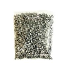 Dental Orthodontic Lingual Button Bondable Round Mesh Base Bonding Adhesive