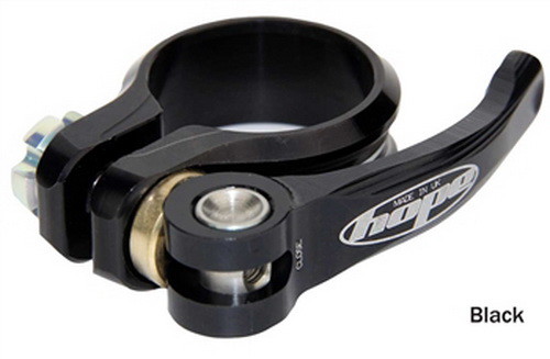 QR Quick Release Seat Post Clamp For Bicycles - 31.8mm Or 34.9mm, Black Aluminum