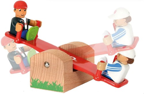 BRIO World - Village Playground 33948 Wooden Toy New Bagged. No Box - Picture 4 of 4