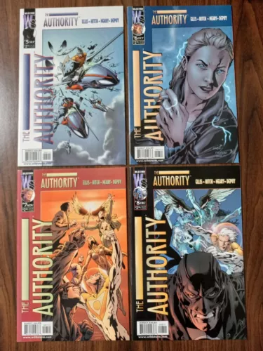 The Authority (Vol 1 1999) 5, 6, 7, 8 "Swift Ships" (Cinematic Debut in Phase 1)