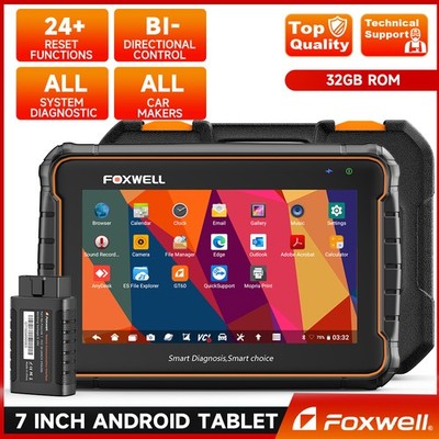 FOXWELL GT60 Bidirectional All System OBD2 Scanner Auto Diagnostic Tool OIL TPMS