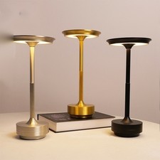 Portable Cordless LED Table Lamp 6000mAh Rechargeable Battery Stepless Dimming