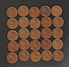1942S / all  EXTRA  FINES+  / LINCOLN  CENT  ROLL - 50 pcs - RS COINS #1296