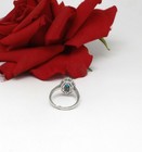 Sterling Silver NWOT JTV  CZ Cocktail  Ring Size 10 4.3g  CAT RESCUE — photo 2