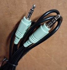 40 3.5mm Cable Male to Male Stereo Audio Speaker iPad PC Car Auxiliary AUX Cord