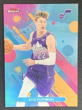 Kyle Filipowski 2025-26 Topps Finest Common Sky Blue Refractor Base /350 #72