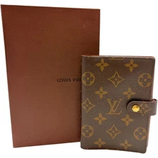 Auth LOUIS VUITTON Agenda PM Day Planner Cover R20005 Monogram Canvas #36637150