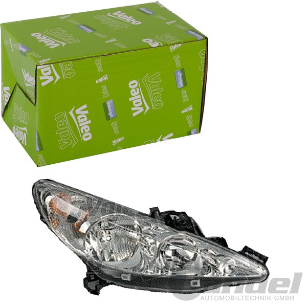 Valeo Scheinwerfer Halogen Links Passend FüR Peugeot 207 207/207+-image
