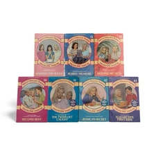 80s 90s Lot of 7 Sweet Valley Twins Books Francine Pascal  #9,11,12,16,41,42,43
