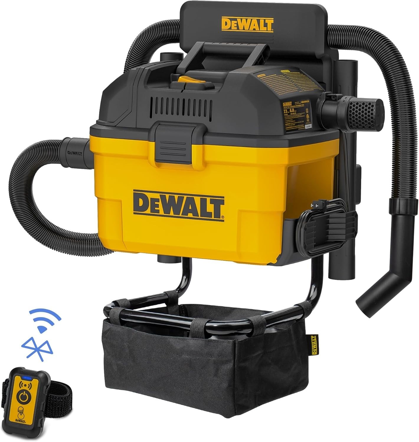 DEWALT 6 Gal 5 HP Wall-Mounted Wet/Dry Vacuum Cleaner DXV06G