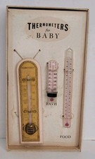 Vintage Thermometers For Baby Pink Girl Bath ...
