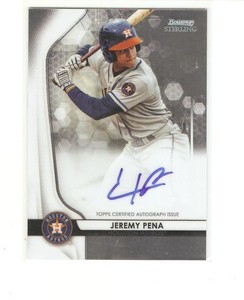 Jeremy Pena Autograph | eBay