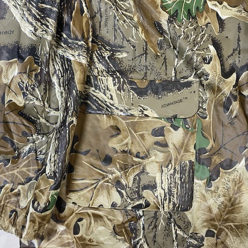 Vintage Advantage Camo Jacket Mens Size XL Hunting Forest - Picture 4 of 6