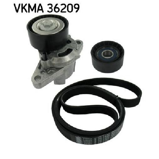 Keilrippenriemensatz FüR Renault Megane KA0 LA0 96 Bis 03 SKF 46769821 4410595-image