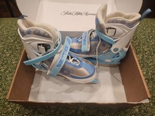 Nattork Ice Skates 5Y-8Y Boys/Girls Blue Ice Skates See Pictures
