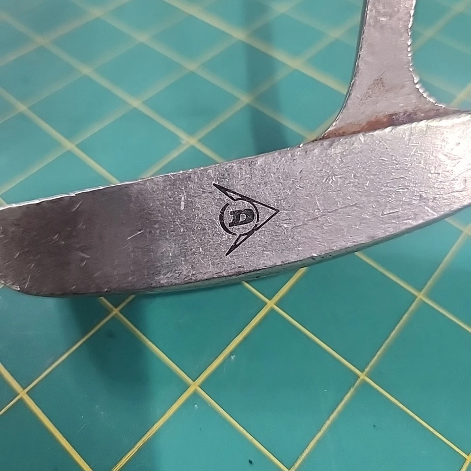 Dunlop Putter Golf Club RH 35.5" Offset Hollow Blade Steel Shaft Vintage Rare - Image 3 of 4