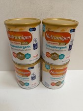 4 Cans Enfamil Nutramigen Hypoallergenic Infant Formula 12.6 oz Case
