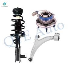 3 FL Lower Control Arm Ball Joint-Wheel Hub-Quick Strut To 2010 Buick Allure AWD