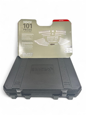 Matco tools Master set Silver eagle 101 piece chrome set SAB101SEA