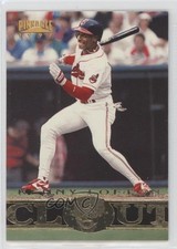 1997 Pinnacle Clout Kenny Lofton #186 xz4
