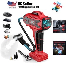 160PSI Cordless Tire Inflator Air Compressor Compatible with Milwauke 18V Bat...