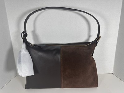 Stuart Weitzman 5050 Shoulder Bag in Walnut Brown - New With Tags