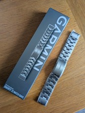 BNIB - Garmin QuickFit 22 Vented Titanium Strap