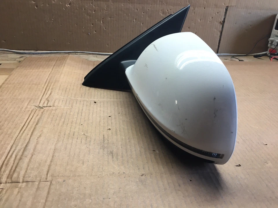 Espejo retrovisor de señal de alimentación vista lateral izquierda para conductor Audi A3 2006-2008 OEM #1880 Foto 3 de 4