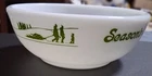 Vtg 70's PYREX Season's Gretings AKA "Murder Bowl" #705-9  Rare/ HTF Geat Cond.