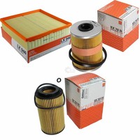 Mahle / Knecht Kraftstofffilter KX 78D Luftfilter LX 946 ÖLfilter OX 153D1
