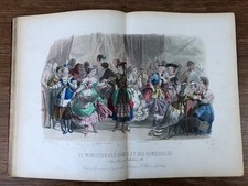 MONITEUR DES DAMES et des DEMOISELLES 1868-1869 genre MODE ILLUSTREE 15 Gravures
