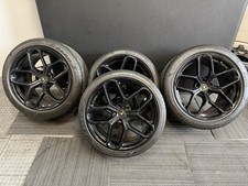 Lamborghini Huracan LP580-2 OEM 20” Wheels & Pirelli Tires Gloss Black