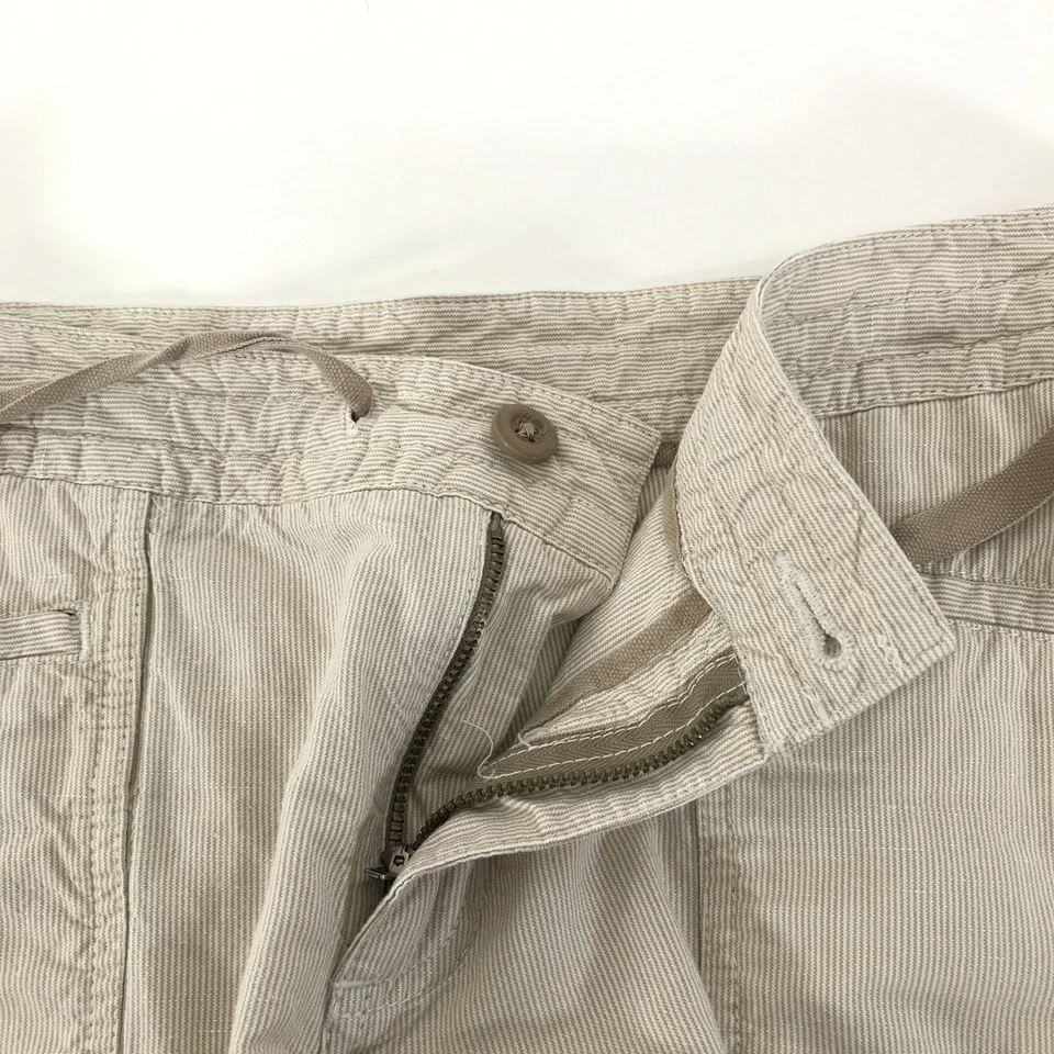 Pantalón Corto The North Face Wander Free Para Mujer Talla 12 Dune Beige Rayas Exterior Trail Foto 3 de 4