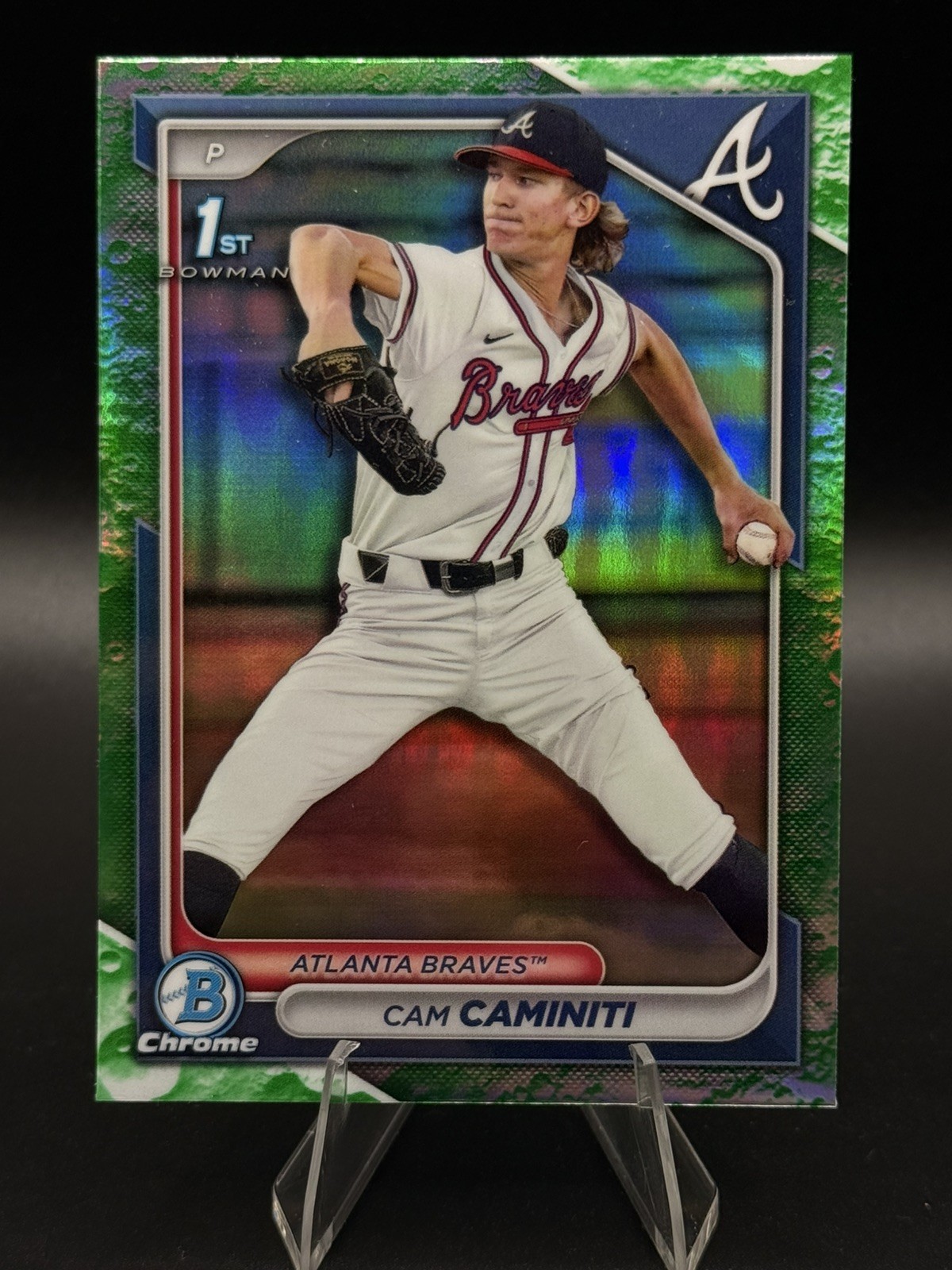 2024 Bowman Draft - Chrome Cam Caminiti #BDC-20 Lunar Glow Refractor (RC)