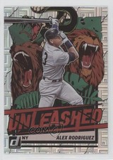 2021 Panini Donruss Unleashed Vector Alex Rodriguez #UNL23 11ur