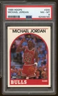 Michael Jordan Card 1989-90 Hoops #200 PSA 8