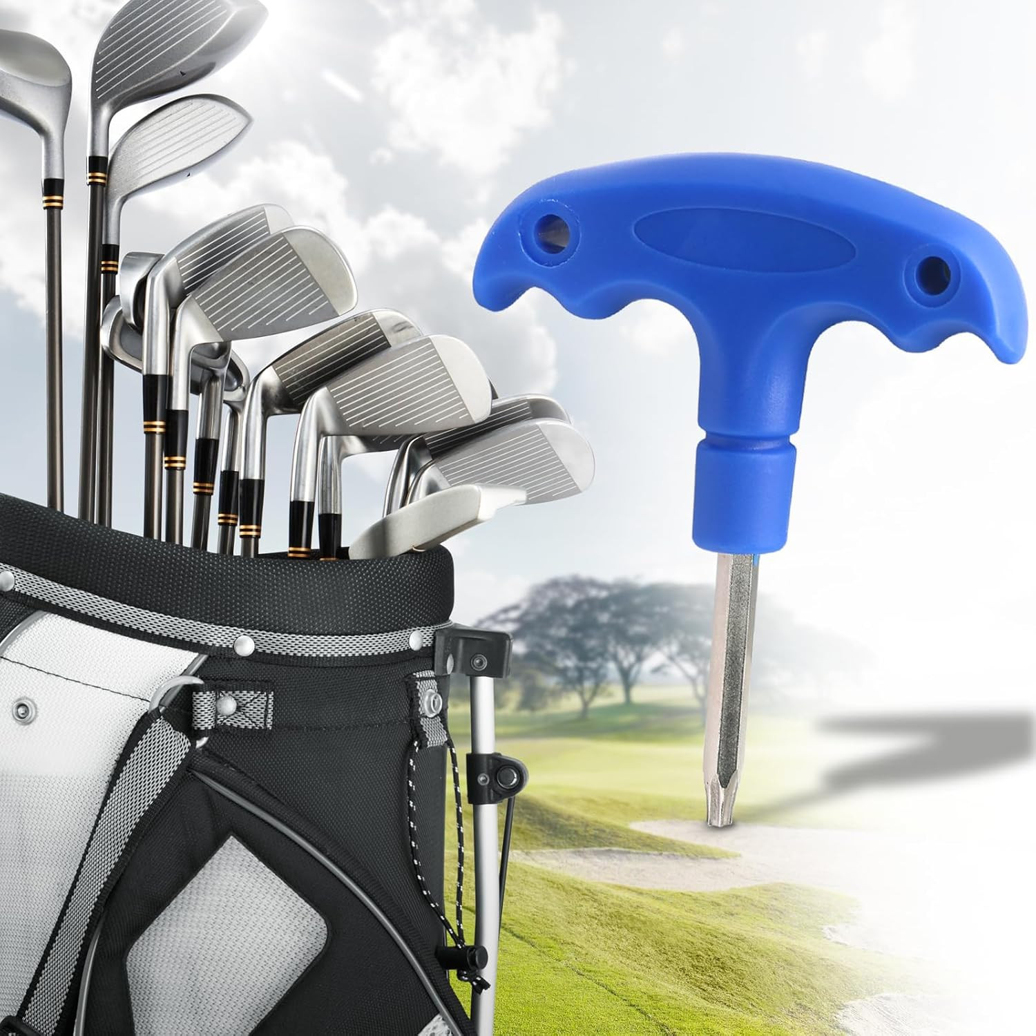 Golf Wrench Driver Tool, T20 Golf Wrench Golf Head Adjustment Tool Golf Accessor